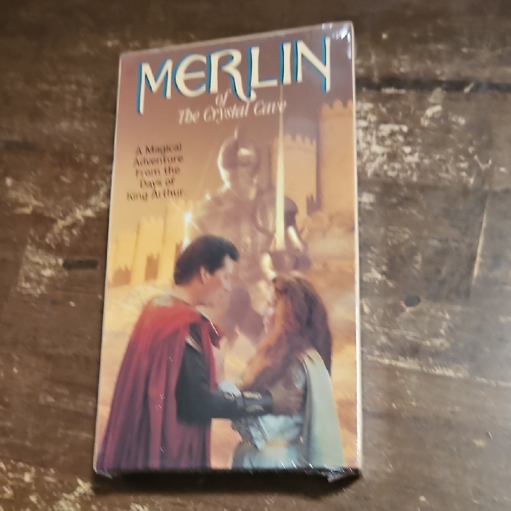 Merlin of the Crystal Cave VHS 1991 Sealed CBS Fox‎ Video Mary Stewart BBC